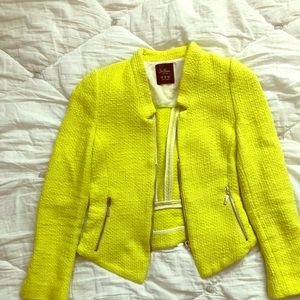 Zara Trafaluc neon yellow jacket